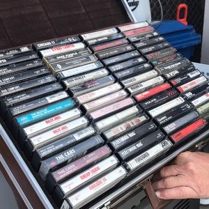 Cassette 120 case , cassette’s with 70’s 80’s 90’s